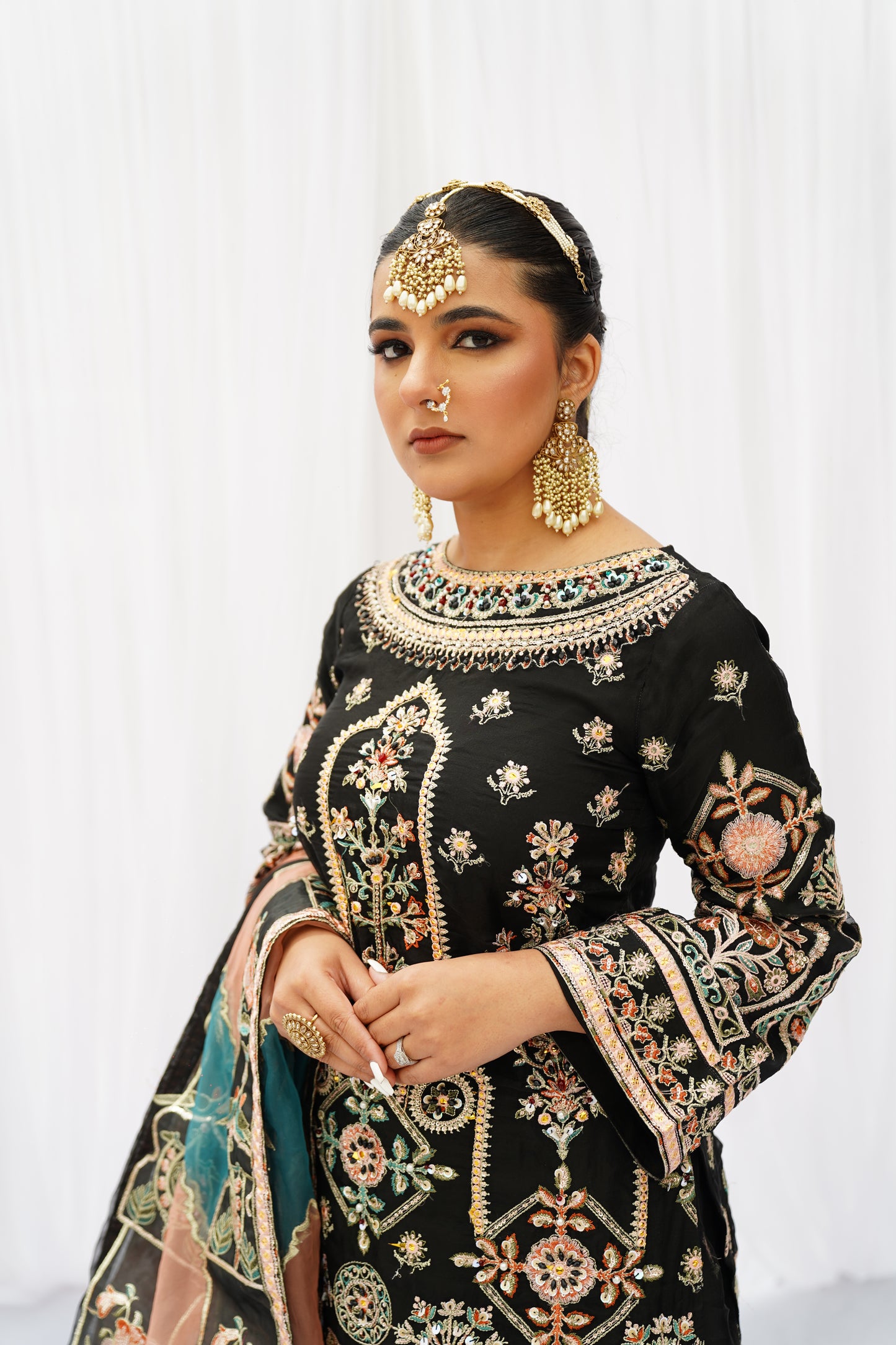 Black Primrose- Gardenia Collection Formal wear: Pakistani Designer Pret Wear